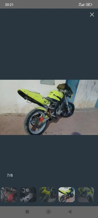 Plásticos Motor Hispania RX Amarillos