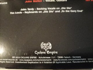 VINILO CANCER - TO THE GORY END