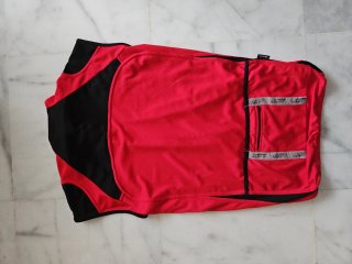 Maillot Ciclismo Sin Mangas Rojo