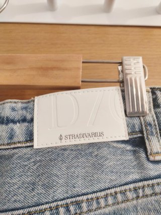 Falda tejana larga con abertura