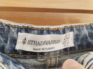 Falda tejana larga con abertura