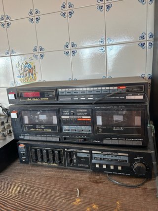 Equipo Estéreo Fisher Mini Hi-Fi Vintage