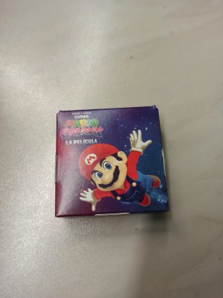 Moneda Libro Super Mario Galaxy McDonald