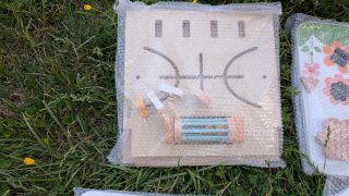 Carrito de madera para bebés