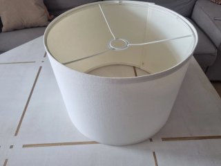 Lámpara de pie madera