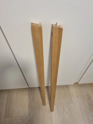 Lámpara de pie madera