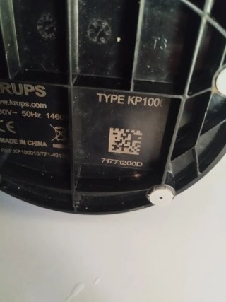 Cafetera Krups Dolce Gusto Negra