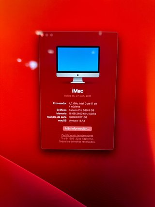 Apple iMac 27 2017