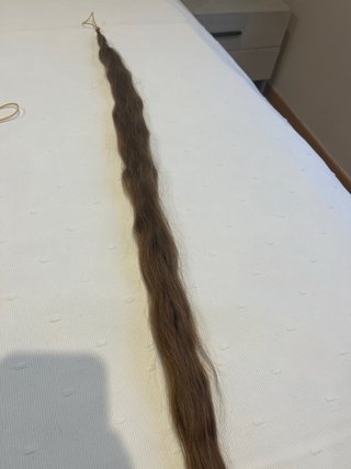 Mallas pelo natural castaño claro o rubio medio