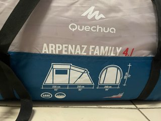 Tienda campaña Quechua Arpenaz Family 4.1