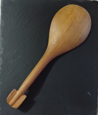 Juego ensalada madera natural