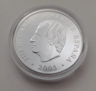 Moneda 10€ Proof. 500 Aniv. Miguel López Legazpi.