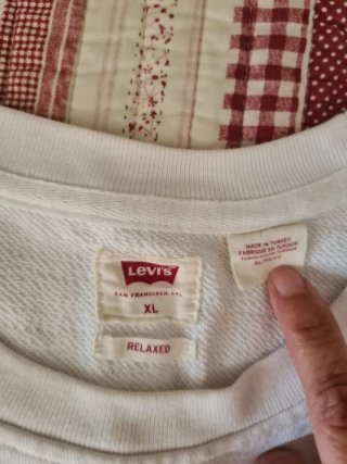 Sudadera Levi's Blanca