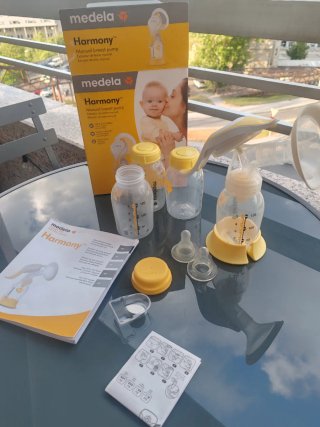Sacaleches Medela Harmony + 3 Biberones