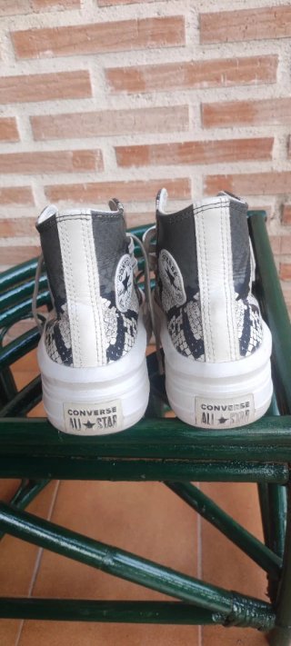 Zapatillas Converse plataforma serpiente Ed.Limit