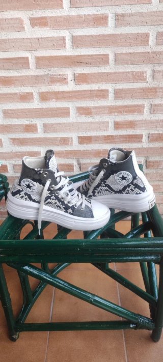Zapatillas Converse plataforma serpiente Ed.Limit