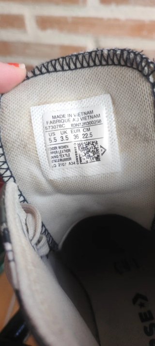 Zapatillas Converse plataforma serpiente Ed.Limit