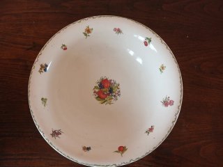 Ensaladera San Claudio Porcelana Frutas