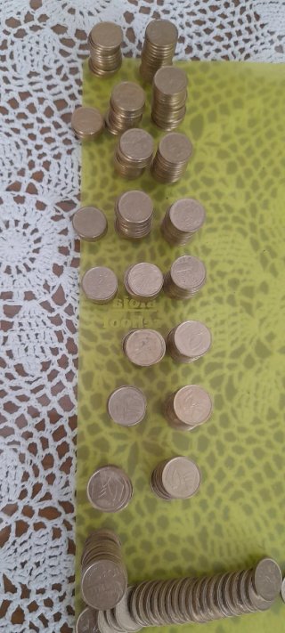 274 Monedas de 5 Pesetas