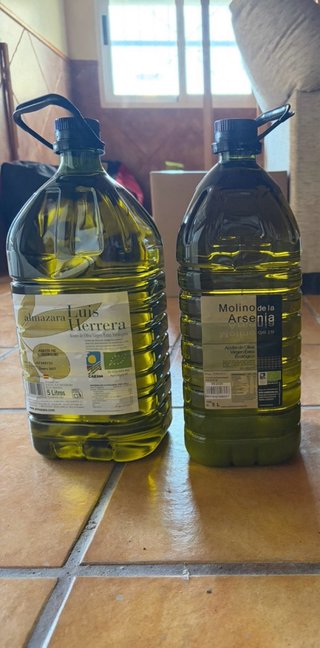 Aceite Garrafas de 5 litros