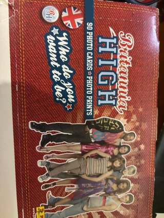 Britannia High: Tarjetas y Caja Panini