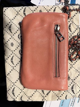 Bolso Zadig & Voltaire rosa y plateado