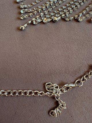 Top reggiseno con strass