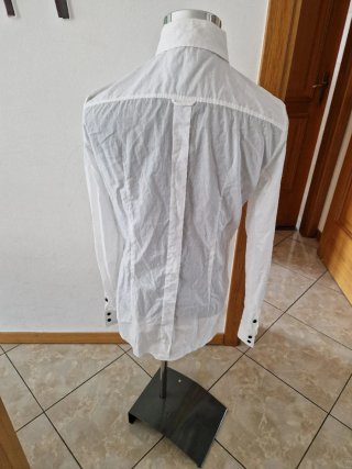 Camicia D&G Uomo Plissettata Bianca