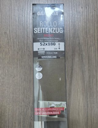 Estores Noche Gris 52x180 cm (2 unidades)
