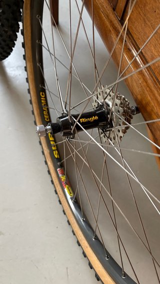 Juego Ruedas Ringle + Mavic Ceramic + freewheel 8v