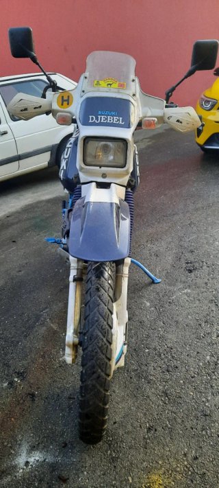Suzuki DR 600 DJEBEL Enduro Azul/Blanco