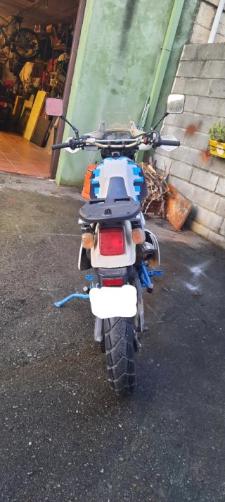 Suzuki DR 600 DJEBEL Enduro Azul/Blanco