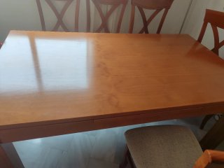 Juego de 6 cómodas sillas de comedor