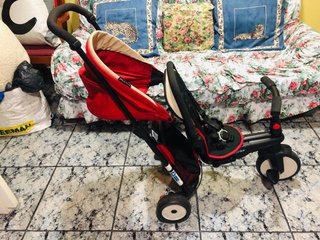 Triciclo Paseo Smartrike Rojo