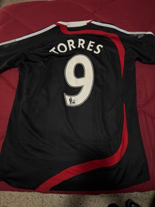 Camiseta Liverpool 2008 Adidas. Talla M