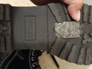 Stivali in pelle scamosciata blu