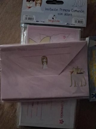 Invitación de primera comunión