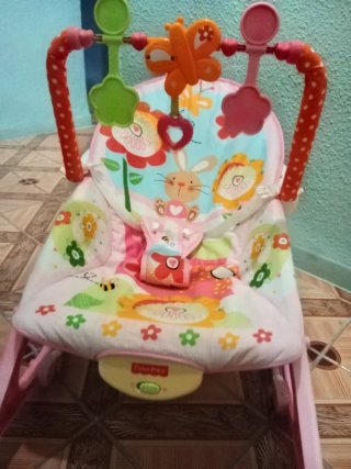 Hamaca Bebé Fisher Price Rosa