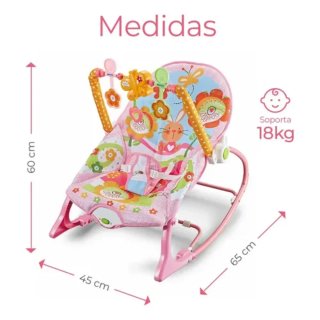 Hamaca Bebé Fisher Price Rosa