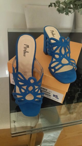 Sandalias Menbur Piel.