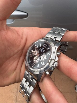 Reloj Viceroy Cronógrafo Negro y Plateado