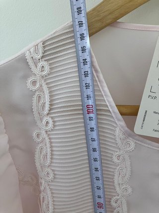 Camisón rosa fino talla L