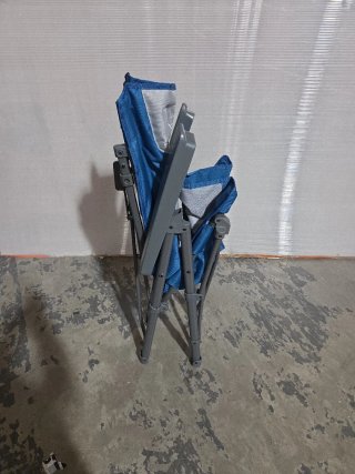 Silla plegable camping Timber Ridge azul/gris