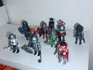 Lote Figuras Playmobil Caballeros