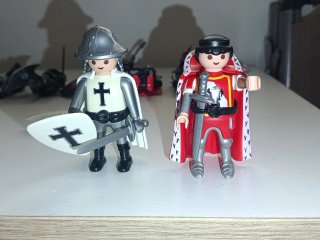 Lote Figuras Playmobil Caballeros
