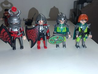 Lote Figuras Playmobil Caballeros