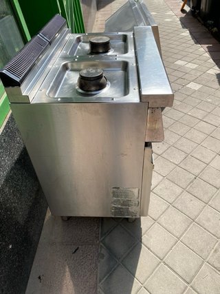 Cocina industrial Repagas 2 fuegos + horno