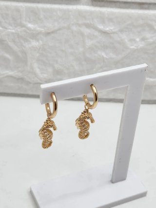 Pendientes Goldfilled Caballito de Mar