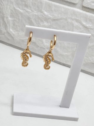 Pendientes Goldfilled Caballito de Mar