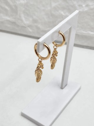 Pendientes Goldfilled Caballito de Mar